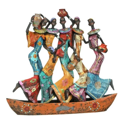 Design Toscano The Maiden Water Carriers Of Ghana Sculpture 1 Design Toscano The Maiden Water Carriers Of Ghana Sculpture