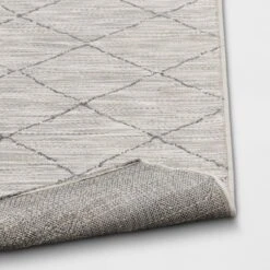 Mira Geometric Diamond Indoor/Outdoor Rug Cream - Threshold™ -Northlight Shop GUEST 5eac0548 34d0 4484 8f78 78f54ed8d9a9