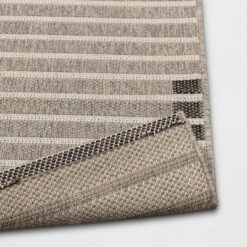 5' X 7' Uniform Stripe Outdoor Rug Cream - Project 62™ -Northlight Shop GUEST 614d6462 c25d 4534 b947 9ee13c532618