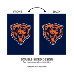 Evergreen NFL Chicago Bears Applique House Flag 28 X 44 Inches Outdoor Decor For Homes And Gardens 8 Evergreen NFL Chicago Bears Applique House Flag 28 X 44 Inches Outdoor Decor For Homes And Gardens -Northlight Shop GUEST 624eb3b6 8bcc 4e65 a4b5 28758c7cbfd3