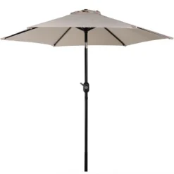 Sunnydaze Decor Sunnydaze Outdoor Aluminum Patio Table Umbrella With Polyester Canopy And Tilt And Crank Shade Control - 7.5' 20 Sunnydaze Decor Sunnydaze Outdoor Aluminum Patio Table Umbrella With Polyester Canopy And Tilt And Crank Shade Control - 7.5' -Northlight Shop GUEST 6257cbfb 58d8 4595 8ce5 76fd0e000528