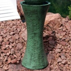 Sunnydaze Decor Sunnydaze Outdoor Polyresin Desert Spring Solar Powered Water Fountain With Battery Backup, Submersible Pump, And Panel - 30" -Northlight Shop GUEST 64c68f9a 392a 4ef8 9015 9c26186bc55e