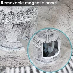 Sunnydaze Decor Sunnydaze 50"H Electric Fiberglass Reinforced Concrete 3-Tier Mediterranean-Inspired Outdoor Water Fountain -Northlight Shop GUEST 68482821 a00c 4b60 afac 9fd62061c03a