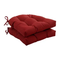 Rolston 2pc Indoor/Outdoor Tufted Seat Cushion Set - Haven Way 29 Rolston 2pc Indoor/Outdoor Tufted Seat Cushion Set - Haven Way -Northlight Shop GUEST 6aedaf77 bfae 4d82 8b76 fa36d311e6a7