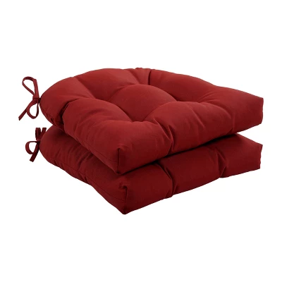 Rolston 2pc Indoor/Outdoor Tufted Seat Cushion Set - Haven Way 13 Rolston 2pc Indoor/Outdoor Tufted Seat Cushion Set - Haven Way - Image 13