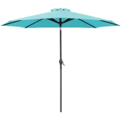 9' X 9' Outdoor Market Patio Umbrella With Push Button Tilt - Devoko -Northlight Shop GUEST 6defcad6 da75 46ae ba23 d2cb23723fa8