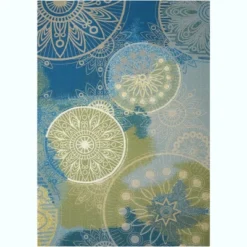Nourison Home & Garden Blue Indoor/Outdoor Area Rug RS092 9 Nourison Home & Garden Blue Indoor/Outdoor Area Rug RS092 -Northlight Shop GUEST 73a59d00 80b2 4052 a928 7b1a5c354957