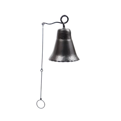 Wrought Iron Bell Graphite - ACHLA Designs 4 Wrought Iron Bell Graphite - ACHLA Designs - Image 4