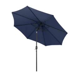 9' X 9' Outdoor Patio Market Umbrella With Push Button Tilt Crank - Captiva Designs 22 9' X 9' Outdoor Patio Market Umbrella With Push Button Tilt Crank - Captiva Designs -Northlight Shop GUEST 75d7cc84 3ca0 412f 9994 5e35a5e180b8