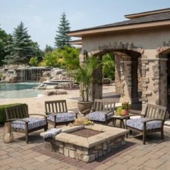 24" X 24" ProFoam Outdoor Deep Seat Bottom Cushion - Clark Blue - Arden Selections 9 24" X 24" ProFoam Outdoor Deep Seat Bottom Cushion - Clark Blue - Arden Selections -Northlight Shop GUEST 77301fcb c9c7 477b 9849 431256632615