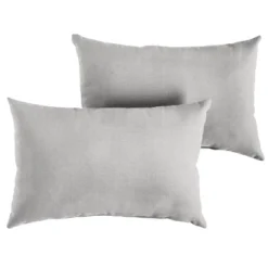 2pk Sunbrella Outdoor Throw Pillows Gray -Northlight Shop GUEST 794c0aeb b3b1 4317 840e 28ae3ab5c110