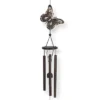 Dawhud Direct 28" H Butterfly Wind Chimes For Outside
