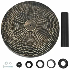 Tangkula 18" Patio Resin Umbrella Base, 24 LBS Outdoor Heavy Duty Round Umbrella Base -Northlight Shop GUEST 7ed838ea be40 4960 91e9 a6233a1d4a81