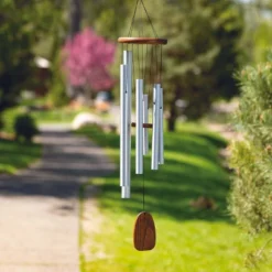Woodstock Wind Chimes Signature Collection, Spanish Romance Chime, 37'', Silver Wind Chime ADSR