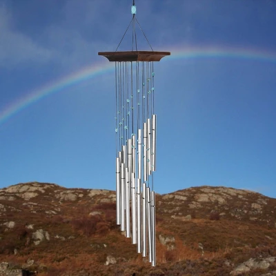 Woodstock Wind Chimes Signature Collection, Woodstock Mystic Spiral, 22'' Wind Chime 1 Woodstock Wind Chimes Signature Collection, Woodstock Mystic Spiral, 22'' Wind Chime