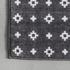 NuLOOM Mikki Geometric Machine Washable Indoor/Outdoor Patio Area Rug -Northlight Shop GUEST 8bb17db7 dd5c 4f31 a8ba 3dc445f6214a