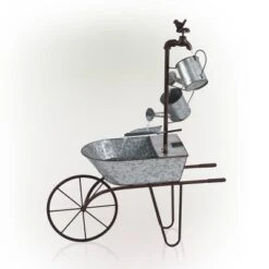 36" Metal Watering Can Wheelbarrow Fountain - Alpine Corporation 10 36" Metal Watering Can Wheelbarrow Fountain - Alpine Corporation -Northlight Shop GUEST 8c4787f6 6f39 4806 83e3 3cf1d8289be8