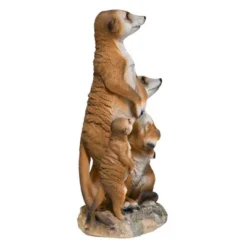 Design Toscano The Meerkat Family Sculpture - Multicolored -Northlight Shop GUEST 8d9746b3 a3ed 49c6 b9b3 fde3f5b92233