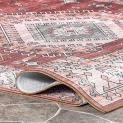 NuLOOM Kera Persian Machine Washable Indoor/Outdoor Patio Area Rug -Northlight Shop GUEST 8f5fc1d5 61ed 4b9f 9040 9a1badc4e928