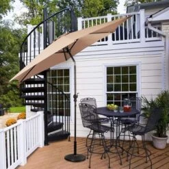 Costway 10FT Patio Umbrella 6 Ribs Market Steel Tilt W/Crank Outdoor Garden Beige -Northlight Shop GUEST 8ff66b15 928d 4346 9abb 6fa0aa7dccf6