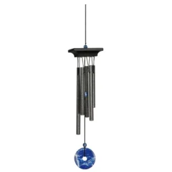 Woodstock Wind Chimes For Outside, Garden Décor, Outdoor & Patio Décor, Woodstock Blue Lapis Chime Black Wind Chimes -Northlight Shop GUEST 903b4f0b dcd7 4288 9789 5b41b9572a86