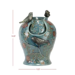 Blue Verdigris Bird Indoor Water Fountain With LED Light And Pump - Foreside Home & Garden 10 Blue Verdigris Bird Indoor Water Fountain With LED Light And Pump - Foreside Home & Garden -Northlight Shop GUEST 90cb6363 40da 4fc0 bf03 7ec891f8ba87