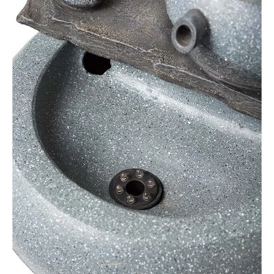 Wind & Weather Lighted Three-Tier Indoor Fountain With Electric Pump 3 Wind & Weather Lighted Three-Tier Indoor Fountain With Electric Pump - Image 3