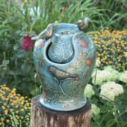 Blue Verdigris Bird Indoor Water Fountain With LED Light And Pump - Foreside Home & Garden 11 Blue Verdigris Bird Indoor Water Fountain With LED Light And Pump - Foreside Home & Garden -Northlight Shop GUEST 97a881cb f2b1 4cb4 9ab2 b24d7535296e