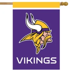 Briarwood Lane Minnesota Vikings House Flag NFL Licensed 28" X 40"