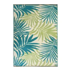 World Rug Gallery Floral Modern Reversible Plastic Outdoor Rugs -Northlight Shop GUEST 9a85456b c693 4d30 8665 2b4c0971f031