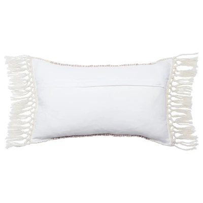 13"x21" Oversize Indoor & Outdoor Vibe By Haskell Geometric Lumbar Throw Pillow Cover - Jaipur Living 1 13"x21" Oversize Indoor & Outdoor Vibe By Haskell Geometric Lumbar Throw Pillow Cover - Jaipur Living