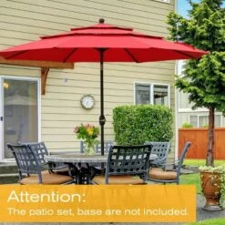 Aoodor Garden Market Umbrella - Outdoor Patio Umbrella Round 15 Aoodor Garden Market Umbrella - Outdoor Patio Umbrella Round -Northlight Shop GUEST 9d3dafb6 1023 44ae 8005 5788dd72e690