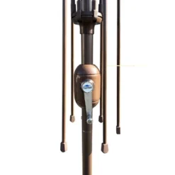 9' X 5' Aluminum Bronze Umbrella Blue - Tropishade -Northlight Shop GUEST 9dbce606 36cd 4c11 8955 4d1c605a54cb