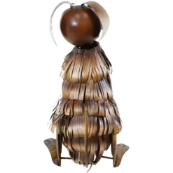 Sunnydaze Decor Sunnydaze Sitting Dog Rustic Metal Outdoor Yard Art Garden Statue - 14.5” - Brown -Northlight Shop GUEST 9f941e62 6193 41a5 8fdc 92a761d26778