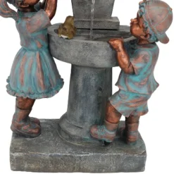 Sunnydaze Decor Sunnydaze 30"H Electric Polyresin Boy And Girl At Bird Bath Outdoor Water Fountain -Northlight Shop GUEST a0840da9 df5b 4cdc 9ee9 6f683cf9b2a4