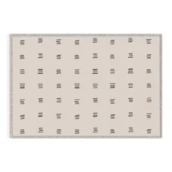Urban Wild Studio Desert Check Small Charcoal Outdoor Rug - Deny Designs -Northlight Shop GUEST a1e137b2 a3f2 4c3a a42c b0a33fe3dcb6