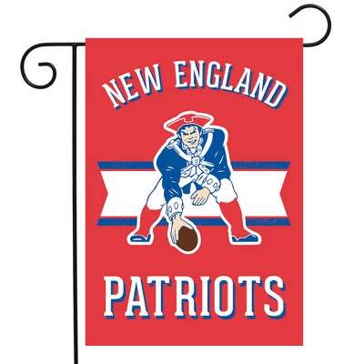 Briarwood Lane Retro New England Patriots Garden Flag NFL Double-Sided 12.5"x18" 1 Briarwood Lane Retro New England Patriots Garden Flag NFL Double-Sided 12.5"x18"