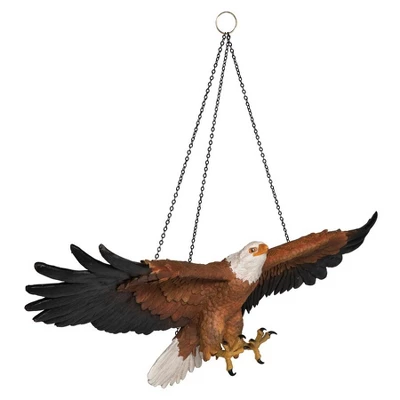 Design Toscano Flight Of Freedom Hanging Eagle Sculpture - Multicolored 5 Design Toscano Flight Of Freedom Hanging Eagle Sculpture - Multicolored - Image 5