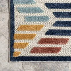 NuLOOM Brinn Geometric Striped Indoor/Outdoor Patio Area Rug 14 NuLOOM Brinn Geometric Striped Indoor/Outdoor Patio Area Rug -Northlight Shop GUEST a724ed26 0c91 401c a1c5 fa6c74c026d0