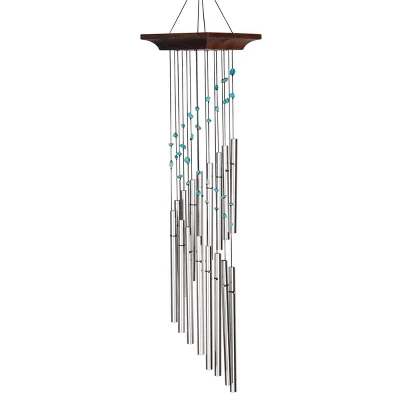 Woodstock Wind Chimes Signature Collection, Woodstock Mystic Spiral, 22'' Wind Chime 2 Woodstock Wind Chimes Signature Collection, Woodstock Mystic Spiral, 22'' Wind Chime - Image 2