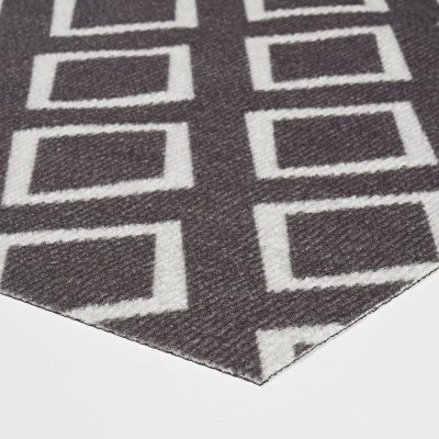 3pk Gemstone Indoor/Outdoor Rug Runner Mat Gray/White - Foss Floors 9 3pk Gemstone Indoor/Outdoor Rug Runner Mat Gray/White - Foss Floors - Image 9