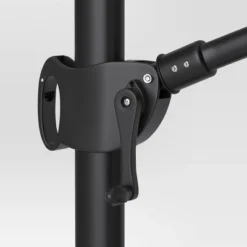 11'x11' Offset Patio Umbrella Linen - Black Pole - Threshold™ -Northlight Shop GUEST ade5bb22 526e 4c9c 90ee ad3419d1a71a