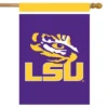 Briarwood Lane LSU Fighting Tigers House Flag NCAA Licensed 28" X 40"