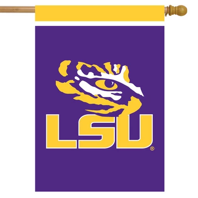 Briarwood Lane LSU Fighting Tigers House Flag NCAA Licensed 28" X 40" 1 Briarwood Lane LSU Fighting Tigers House Flag NCAA Licensed 28" X 40"