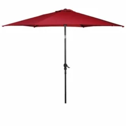 Costway 9FT Patio Umbrella Patio Market Steel Tilt W/ Crank Outdoor Yard Garden Burgundy 17 Costway 9FT Patio Umbrella Patio Market Steel Tilt W/ Crank Outdoor Yard Garden Burgundy -Northlight Shop GUEST b00086c7 d40c 4481 9766 11317150851f