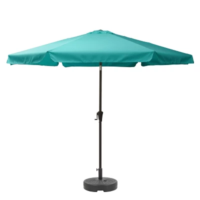 10' Tilting Market Patio Umbrella With Base - CorLiving 10 10' Tilting Market Patio Umbrella With Base - CorLiving - Image 10