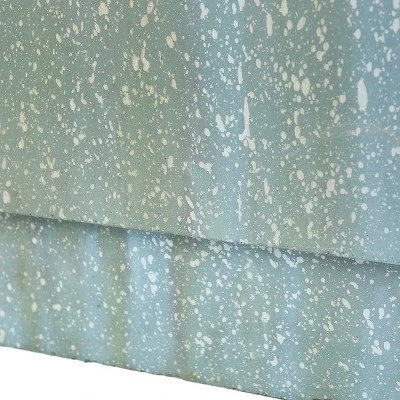 LuxenHome Patina Resin Rectangular Bubbler Outdoor Fountain With LED Lights And Bronze Birds 6 LuxenHome Patina Resin Rectangular Bubbler Outdoor Fountain With LED Lights And Bronze Birds - Image 6