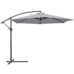 10' X 10' Outdoor Hanging Offset Cantilever Patio Umbrella With Easy Tilt - Devoko -Northlight Shop GUEST b855e86f c7d0 4537 bf91 7191452e55f0