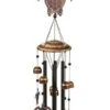 Dawhud Direct 32" H Rustic Turtles Wind Chimes
