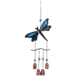Northlight 24" Purple And Bronze Dragonfly Outdoor Garden Windchime -Northlight Shop GUEST bb84f70e 840f 4cbc b98c 7fd312a4156d